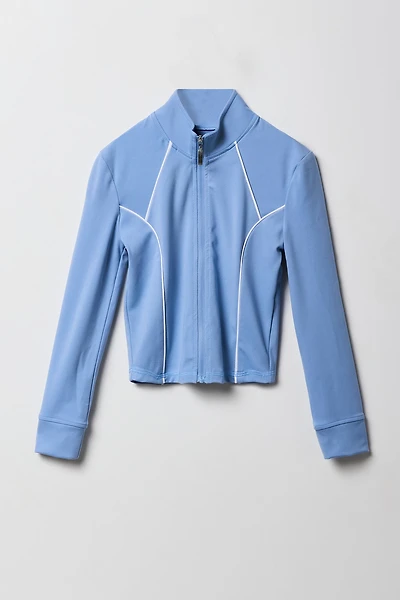 Girls Active Zip-Up Jacket