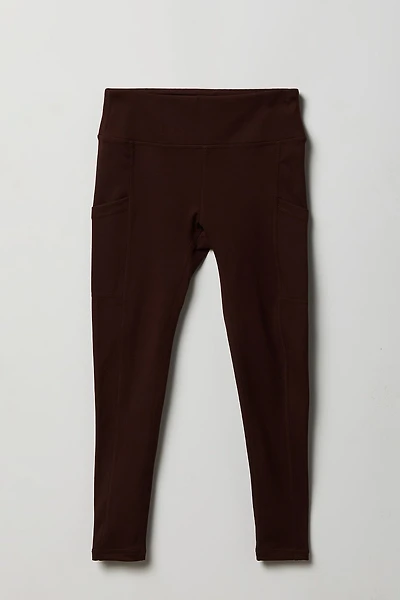 Girls Active Side Pocket Legging