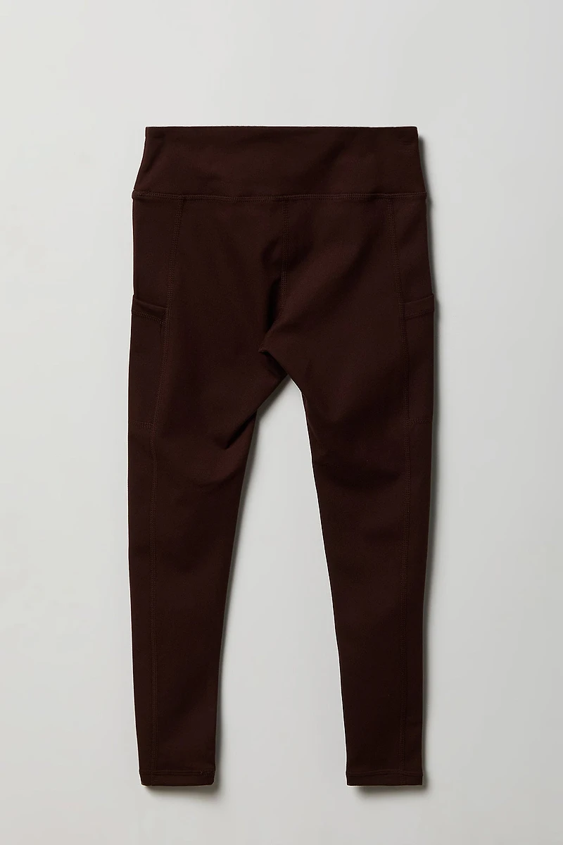 Girls Active Side Pocket Legging
