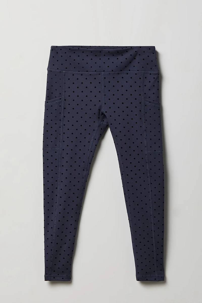 Girls Active Side Pocket Legging