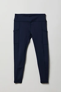 Girls Active Side Pocket Legging