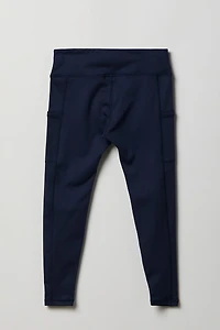 Girls Active Side Pocket Legging