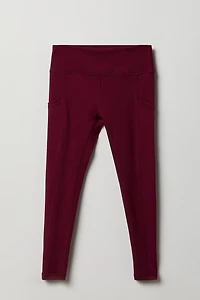 Girls Active Side Pocket Legging