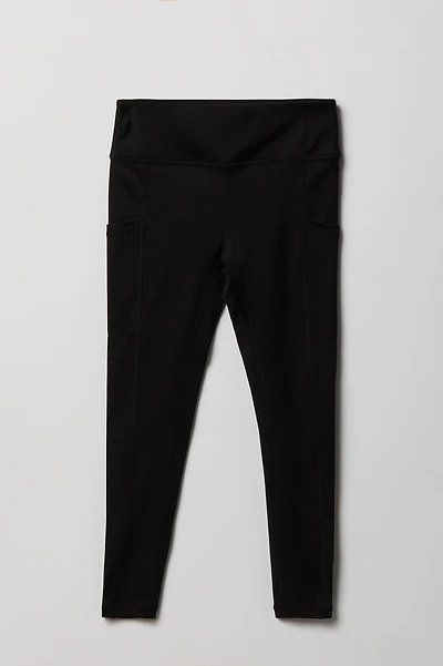 Girls Active Side Pocket Legging