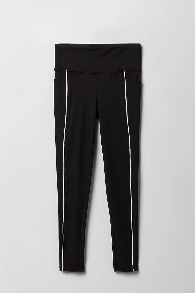 Girls Active Side Pocket Legging