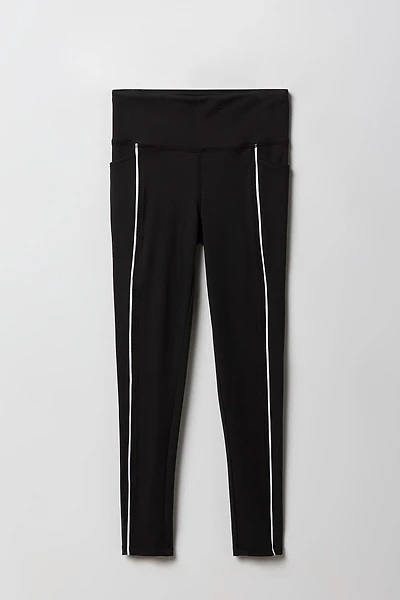 Girls Active Side Pocket Legging