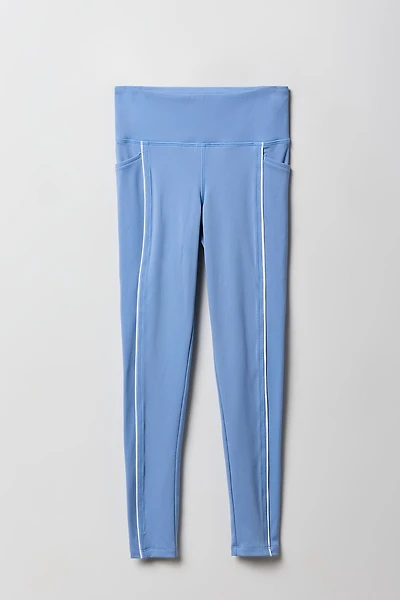 Girls Active Side Pocket Legging