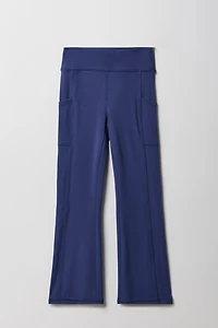 Pantalon à jambe évasée et poche latérale Active pour filles