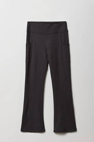 Pantalon Active à jambe évasée avec poches latérales pour fille