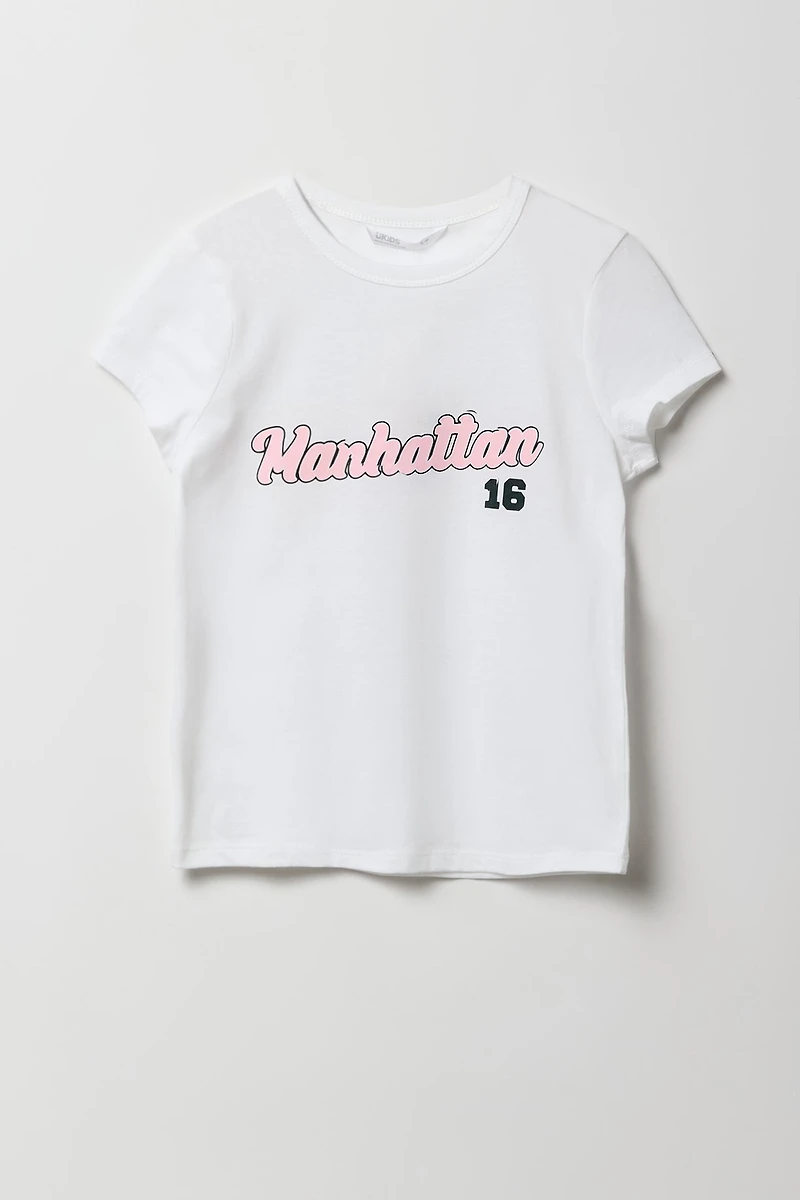 T-shirt à imprimé pour fille