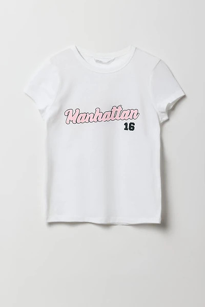 T-shirt à imprimé pour fille