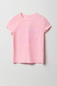 Girls 52 Graphic Rhinestone T-Shirt
