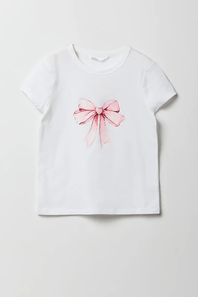 T-shirt à imprimé Boucle pour fille