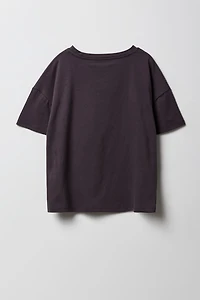 T-shirt surdimensionné à imprimé Cosmic pour filles