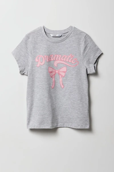 T-shirt à imprimé Dramatic pour filles