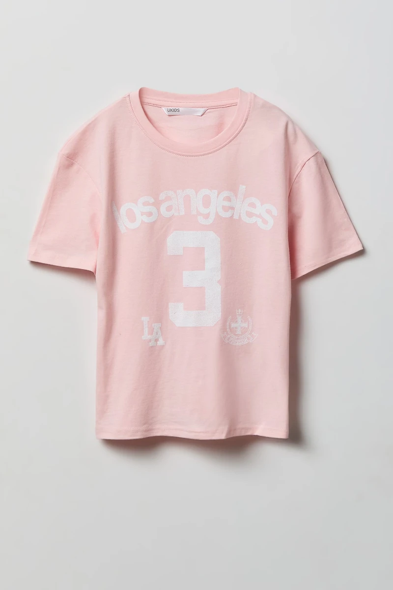 Girls Los Angeles Graphic T-Shirt