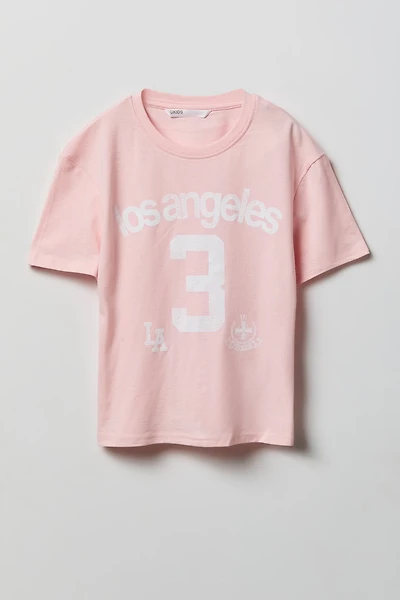 Girls Los Angeles Graphic T-Shirt