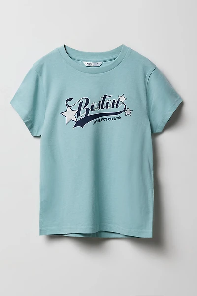 Girls Sporty Graphic T-Shirt
