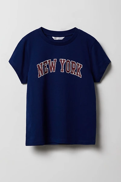 T-shirt à imprimé Sporty pour filles
