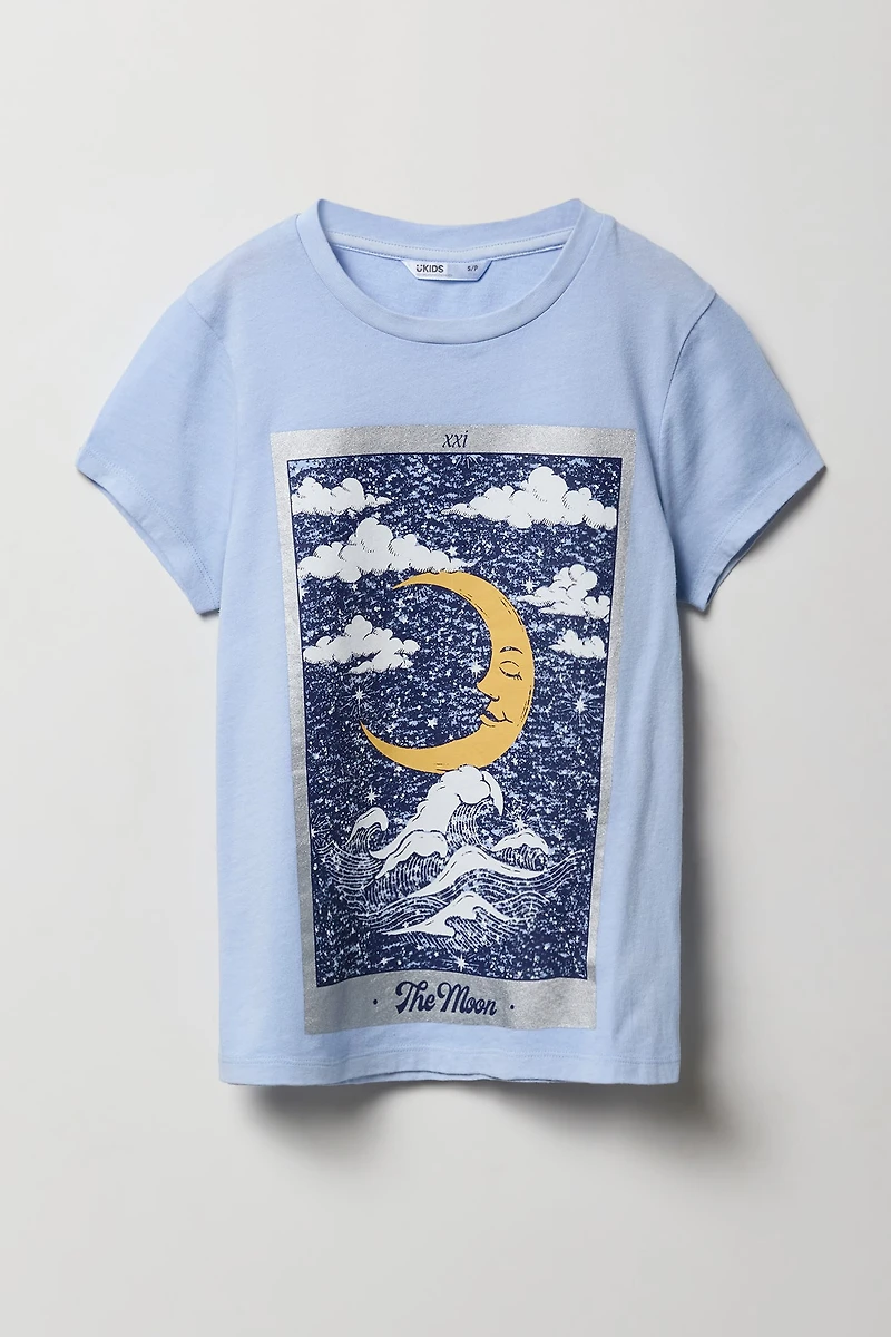 T-shirt à imprimé Elements pour filles