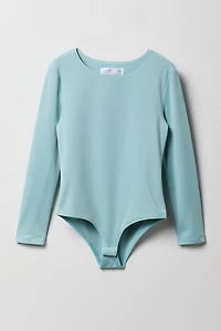 Girls Smooth Long Sleeve Bodysuit