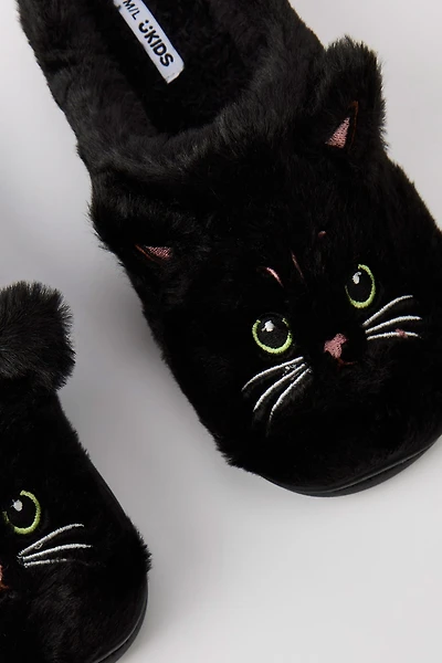 Girls 3D Cat Slippers