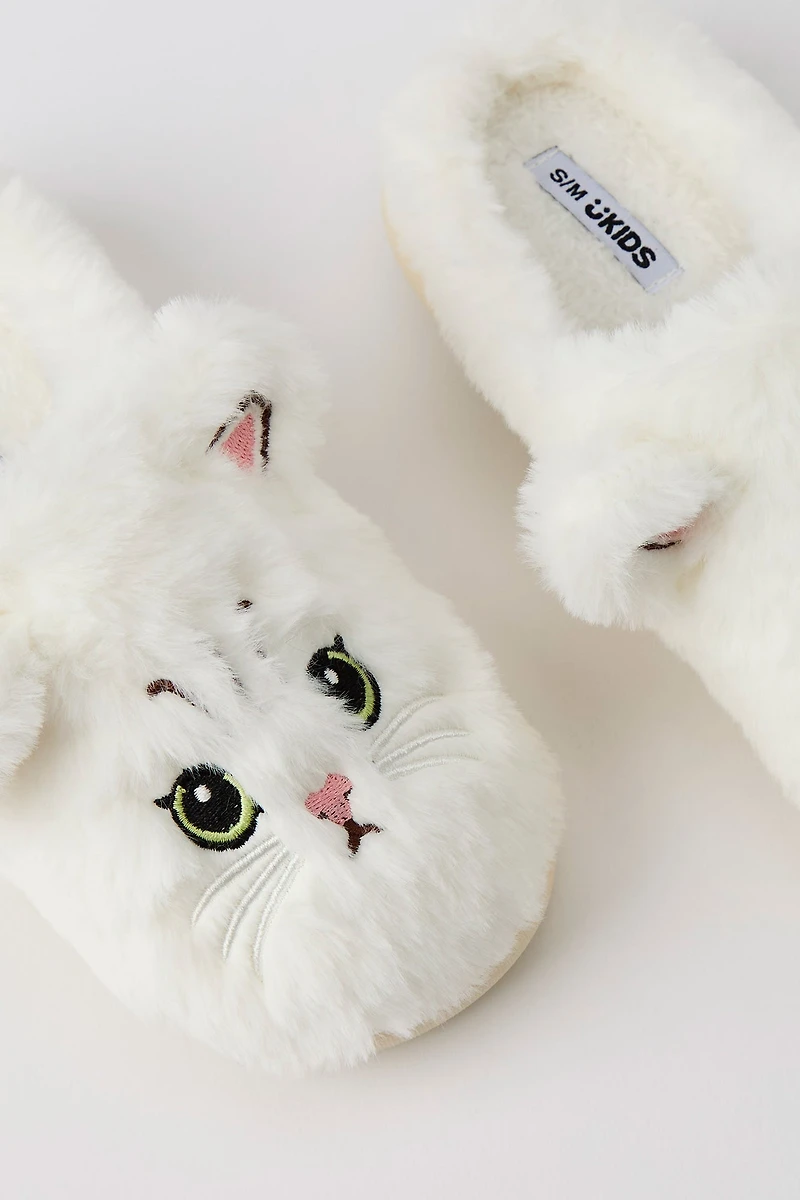 Pantoufles Chat 3D pour fille
