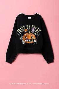 Chandail en molleton à imprimé d'Halloween Hello Kitty® and Friends pour filles