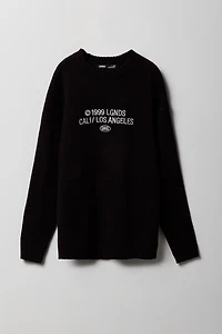 Chandail en tricot à broderie Cali pour garçons