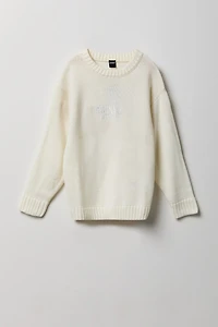 Chandail avec motif brodé pour garçon
