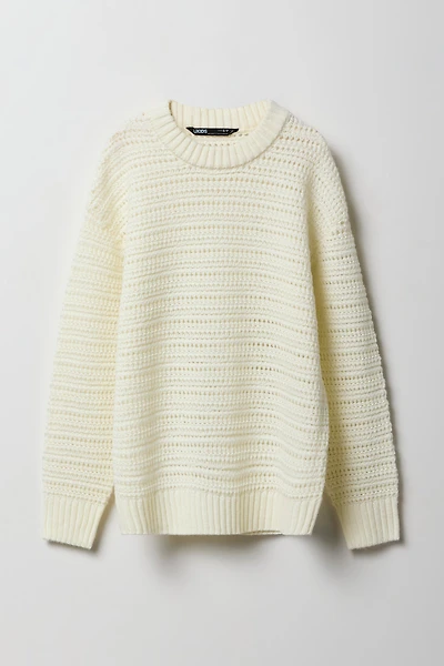Chandail en tricot ouvert pour garçons
