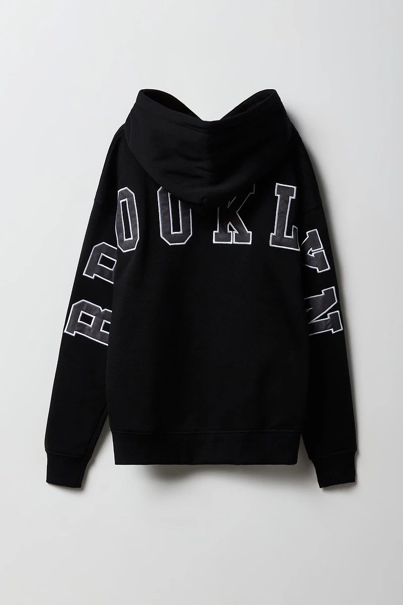 Kids Original Twill Embroidered Fleece Hoodie