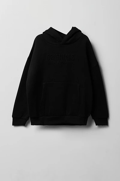 Kids Premium Heavyweight Fleece Embossed Hoodie