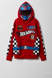 Hot Wheels™ Kids Printed Full Zip Fleece Hoodie