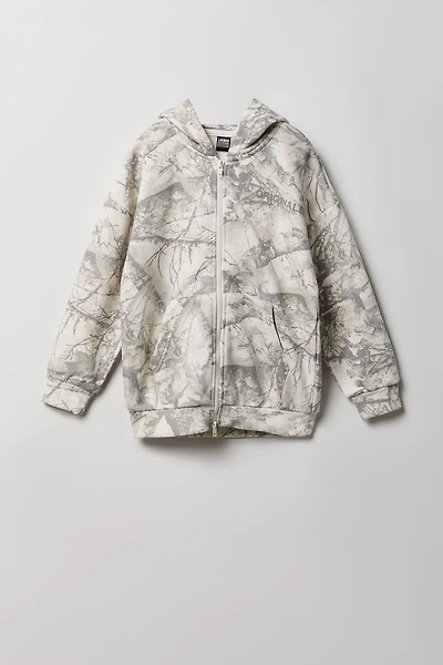 Kids Luxe Fleece Zip-Up Hoodie