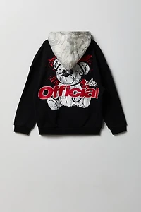 Kids Legend Bear Graphic Hoodie
