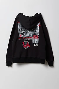 Kids City Graphic Fleece Hoodie