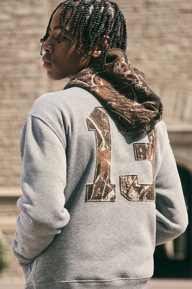Kids LA Camo Patch Fleece Hoodie