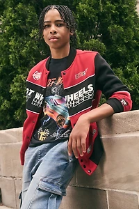 Hot Wheels™ Kids Graphic Fleece Bomber Jacket