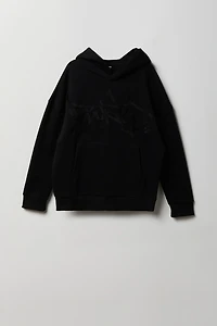 Kids Embroidered Graffiti Hoodie