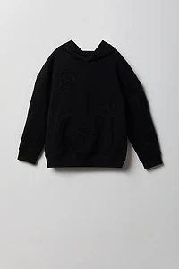 Kids Gothic Font Fleece Hoodie
