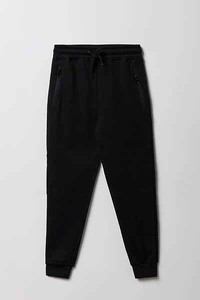 Boys Fleece Zip Pocket Jogger