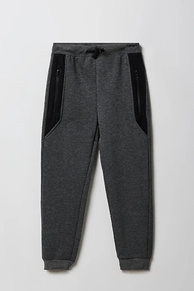 Kids Colourblock Fleece Jogger