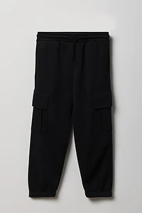 Kids Fleece Cargo Jogger