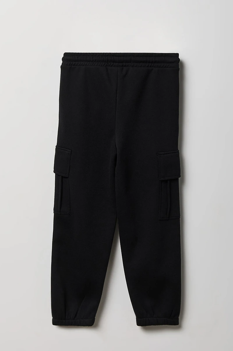 Jogger cargo en molleton pour enfants