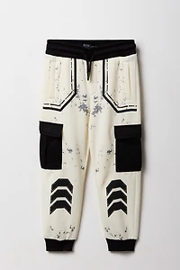 Jogger cargo en molleton à imprimé Star Trooper pour enfants