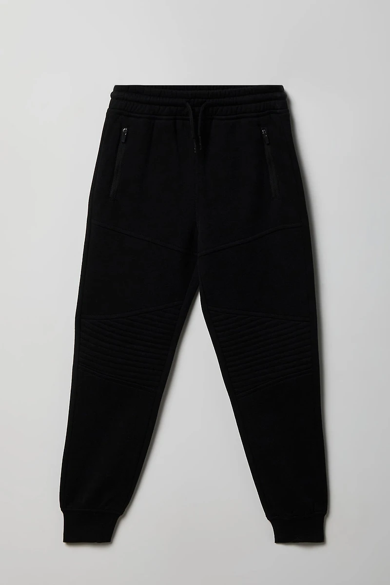 Kids Fleece Moto Jogger