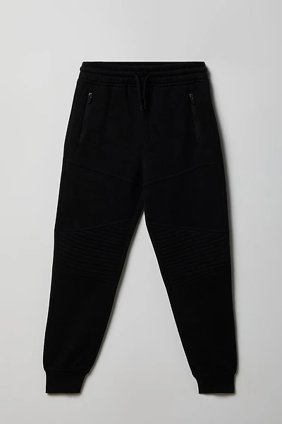 Kids Fleece Moto Jogger