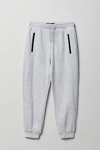 Jogger de style moto en molleton pour enfants