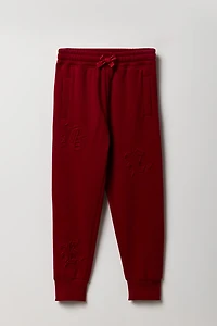 Jogger en molleton embossé pour enfant